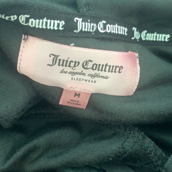 2-Piece Set Juicy Couture Velour Shine Embellished Sleep Set Tracksuit - Picture 8 of 8